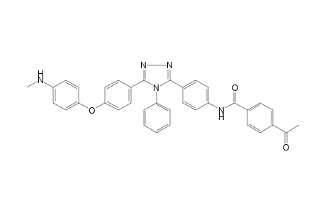 Poly(1,2,4-triazole) with oxydiphenyl and terephthalamide linkages