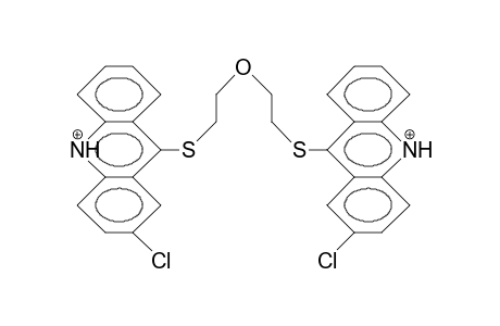 1,5-Bis(2-chloro-9-acridinylthio)-3-oxa-pentane dication