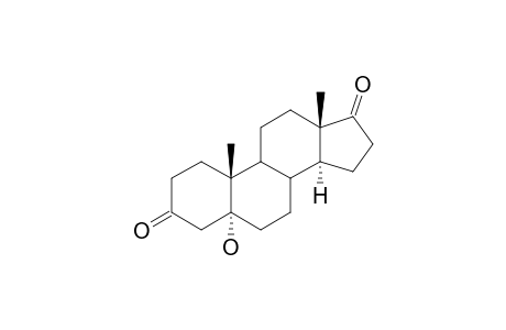 5-ALPHA-HYDROXY-5-ALPHA-ANDROSTAN-3,17-DIONE