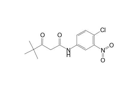 N-(4-Chloro-3-nitrophenyl)-4,4-dimethyl-3-oxopentanamide