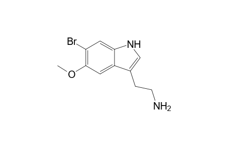 2-(6-bromanyl-5-methoxy-1H-indol-3-yl)ethanamine