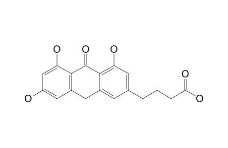 4-(9,10-DIHYDRO-1,3,8-TRIHYDROXY-9-OXOANTHRACEN-6-YL)-BUTYRIC-ACID