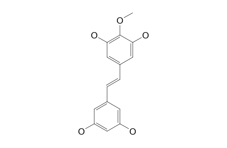 TRANS-3,3',5,5'-TETRAHYDROXY-4-METHOXY-STILBENE