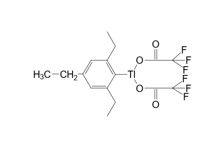 TL(C6H2ET3-2,4,6)(O2CCF3)2