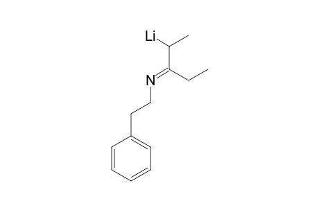 N-(1-PHENYL-ETH-1-YL)-ETHYL-ALPHA-LITHIUMETHYL-KETIMINE