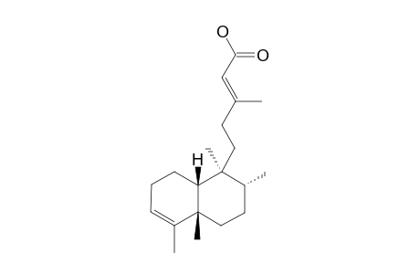 (5S,8R,9S,10R)-ENT-CLEROD-3,13-DIEN-15-OIC-ACID