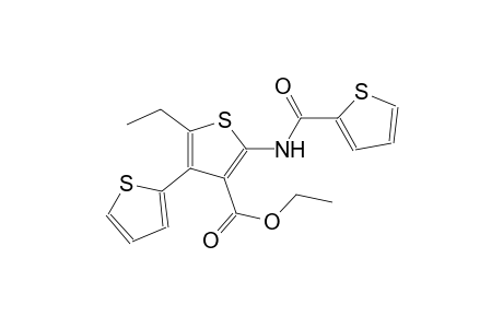 ethyl 2'-ethyl-5'-(thiophene-2-carboxamido)-[2,3'-bithiophene]-4'-carboxylate