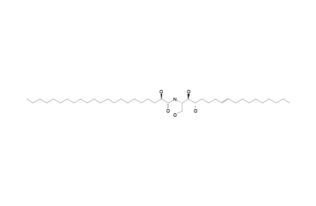 GYNURAMIDE-IV;(2S,3S,4R,8E)-2-[(R)-2-HYDROXYDOCOSANOYLAMINO]-8-EN-1,3,4-OCTADECANETRIOL