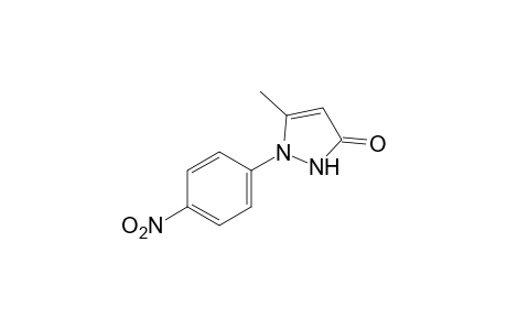 3-methyl-2-(p-nitrophenyl)-3-pyrazolin-5-one