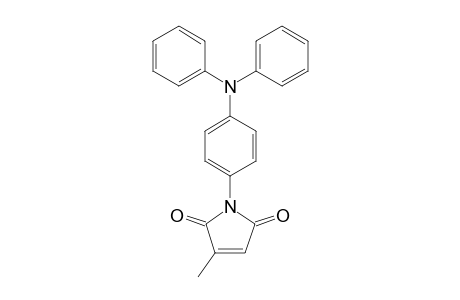 1-(4-DIPHENYLAMINO-PHENYL)-3-METHYL-PYRROLE-2,5-DIONE;N-(4-CITRACONIMIDOPHENYL)-DIPHENYLAMINE