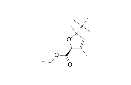 ETHYL-5-TERT.-BUTYL-3,5-DIMETHYL-2,5-DIHYDROFURANCARBOXYLATE;MAJOR-DIASTEREOMER