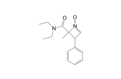 N,N-Diethyl-2,3-dihydro-2-methyl-3-phenyl-2-azet-carboxamide-1-oxide