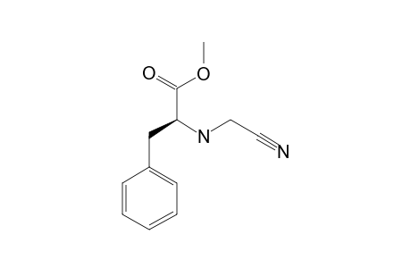 METHYL-(2S)-2-[(CYANOMETHYL)-AMINO]-3-PHENYLPROPANOATE