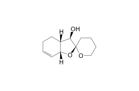 (2.beta.,3.beta.,3a.beta.,7a.beta.)-(+-)-3a,4,5,7a,3',4',5',6'-octahydro-3-hydroxyspiro[benzofuran-2-(3H),2'-[2H]pyran]