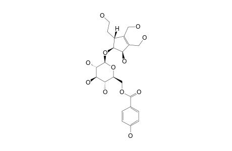 5-BETA-HYDROXY-1-O-(6'-O-PARA-HYDROXYBENZOYL)-BETA-D-GLUCOPYRANOSYL-EUCOMMIOL