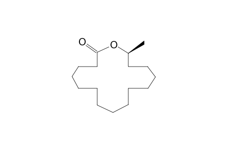 (+)-(S)-15-HEXADECANOLIDE