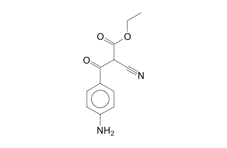 Ethyl 3-(4-aminophenyl)-2-cyano-3-oxopropanoate