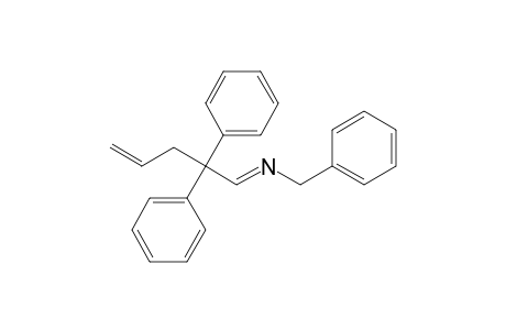 N-(2,2-Diphenyl-4-penten-1-ylidene)benzylamine