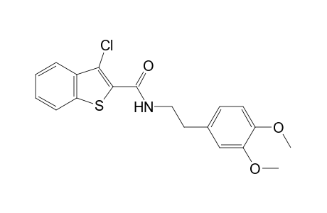 3-chloro-N-(3,4-dimethoxyphenethyl)benzo[b]thiophene-2-carboxamide