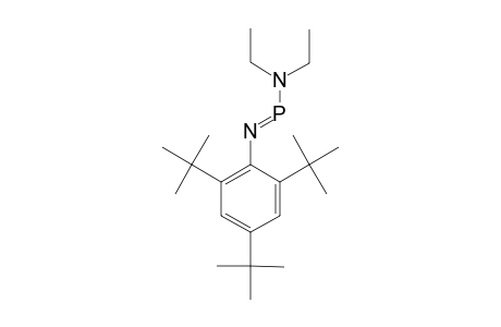 DIETHYLAMINO-N-[2,4,6-TRIS-(TERT.-BUTYL)-PHENYL]-IMINOPHOSPHINE