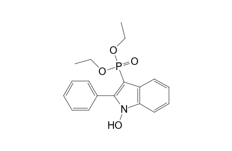 3-Diethoxyphosphoryl-1-hydroxy-2-phenyl-indole