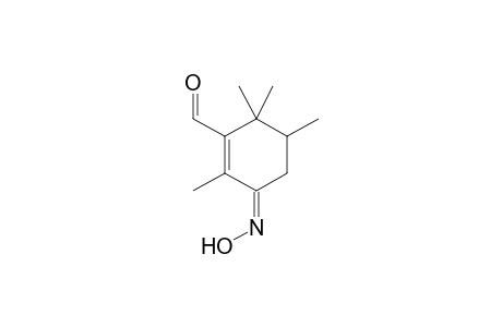 3-Formyl-2,4,4,5-tetramethyl-2-cyclohexen-1-one oxime