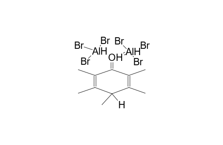 1,2,3,5,6-PENTAMETHYL-2,5-CYCLOHEXADIEN-4-ONE-BIS(ALUMINIUMTRIBROMIDE) COMPLEX