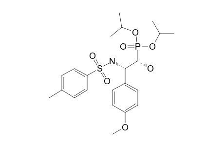 (S)-(1-R*,2-R*)-DIISOPROPYL-[1-HYDROXY-2-(PARA-METHOXYPHENYL)-2-(PARA-TOLUENESULFONAMIDO)-ETHYL]-PHOSPHONATE