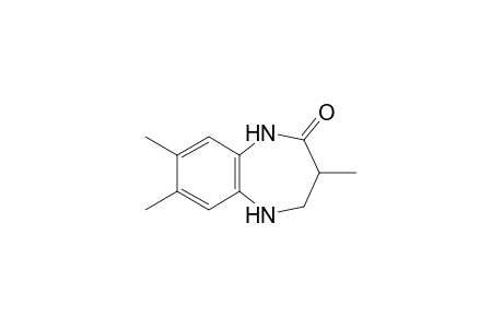 1,3,4,5-Tetrahydro-3,7,8-trimethyl-2H-1,5-benzodiazepin-2-one