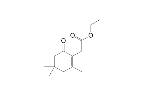 (2,4,4-Trimethyl-6-oxo-cyclohex-1-enyl)-acetic acid ethyl ester