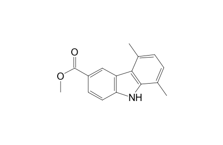 5,8-Dimethyl-3-methoxycarbonyl-carbazole