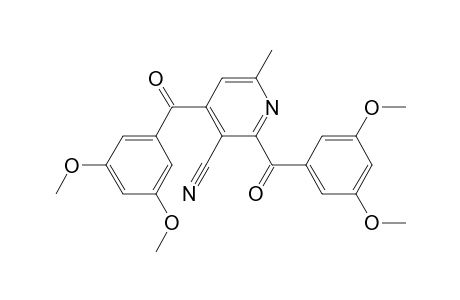 2,4-Bis(3',5'-dimethoxybenzoyl)6-methylpyridine-3-carbonitrile