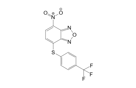 4-Nitro-7-(4-(trifluoromethyl)phenylthio)benzo[c][1,2,5]oxadiazole