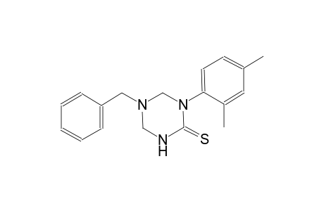 5-benzyl-1-(2,4-dimethylphenyl)tetrahydro-1,3,5-triazine-2(1H)-thione