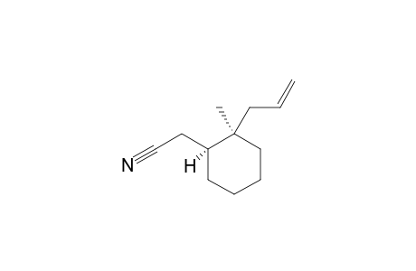 CIS/TRANS-[2'-METHYL-2'-(PROP-2''-ENYL)-CYCLOHEXYL]-ACETONITRILE