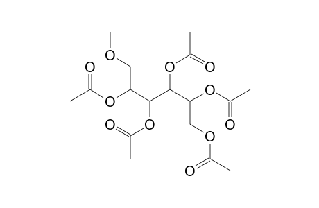 D-MANNITOL, 1-O-METHYL-, PENTAACETATE