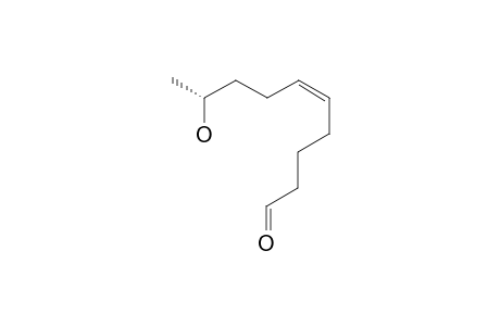 (9S,5Z)-9-HYDROXY-5-DECENAL