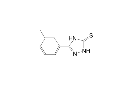 5-(3-methylphenyl)-2,4-dihydro-3H-1,2,4-triazole-3-thione