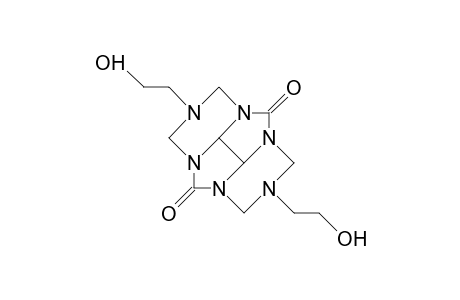 Bis(2-hydroxy-ethyl)-dioxo-hexaaza-meterocycle