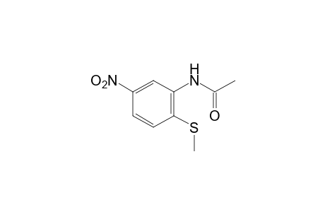 2'-(methylthio)-5'-nitroacetanilide