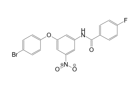 benzamide, N-[3-(4-bromophenoxy)-5-nitrophenyl]-4-fluoro-