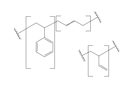 Styrene/butadiene coplolymer 45/55