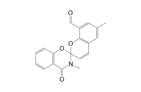 3,6'-dimethyl-4-oxo-3,4-dihydrospiro[benzo[e][1,3]oxazine-2,2'-chromene]-8'-carbaldehyde