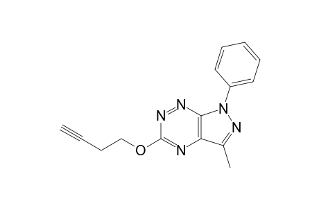 5-(3-Butynyloxy)-3-methyl-1-phenyl-1H-pyrazolo[4,3-e][1,2,4]triazine