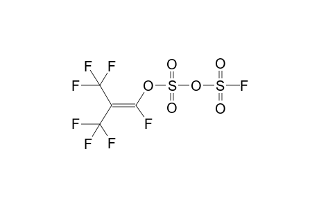 HEPTAFLUOROISOBUTENYLFLUOROPYROSULPHATE