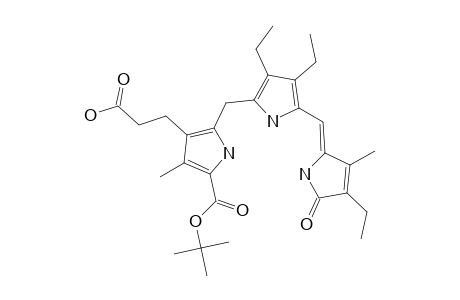 (4Z)-14-TERT.-BUTOXYCARBONYL-12-(2-CARBOXYETHYL)-10,17-DIHYDRO-3,13-DIMETHYL-2,7,8-TRIETHYL-TRIPYRRIN-1-(15H)-ONE;DIHYDRO-TRIPYRRINONE-ACIDE