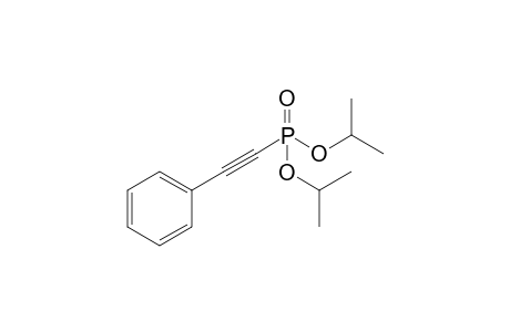 P-(2-Phenylethynyl)-bis(1-methylethyl)phosphonate