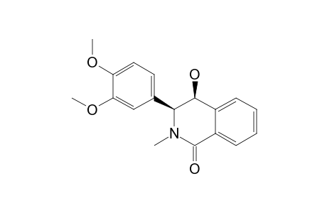 CIS-3-(3,4-DIMETHOXY-PHENYL)-4-HYDROXY-2-METHYL-3,4-DIHYDRO-1(2H)-ISOQUINOLONE