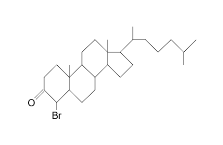 4a-Bromo-5a-cholestan-3-one