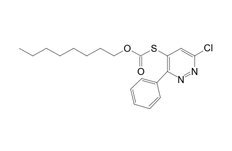 3-Phenyl-6-chloro-pyridazinyl-(4)-N-octylthiocarbonate